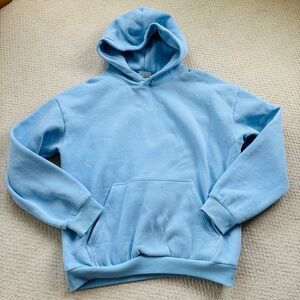 Comfrt Light Blue Classic Hoodie Sweatshirt